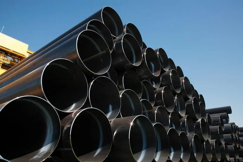 Mannesmann Line Pipe – Rohrstapel