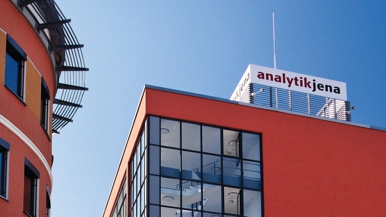 Bürogebäude von Analytik Jena AG
