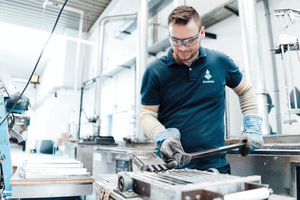 Produktion Stannol